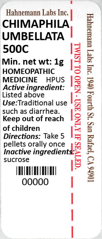 Chimaphila Umbellata 500C 1g - Chimaphila Umbellata 500C 1g